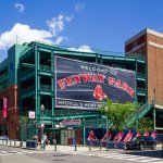 A photo outside of Fenway Park