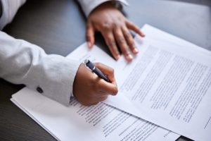 signing a contract for business for starting a new job in boston for a short term or long term stay for temporary work